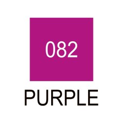 ZIG Clean Color Pensel - Pen 082 - fluorescerende Lilla