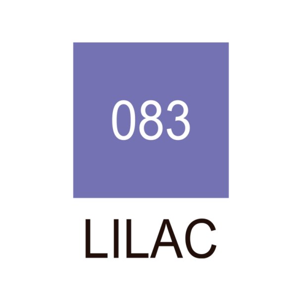 ZIG Clean Color Pensel - Pen 083 - fluorescerende Syren