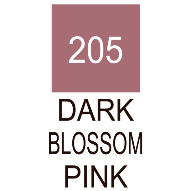 ZIG Clean Color Brush - Pen 205 - Mrk blomsterlyserd