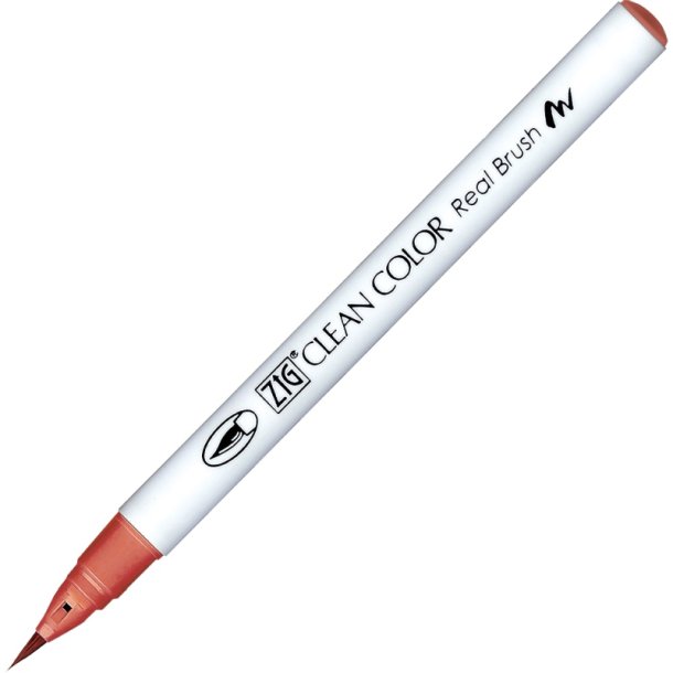 ZIG Clean Color Brush - Pen 208 - Dyb Vermillion