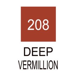 ZIG Clean Color Brush - Pen 208 - Dyb Vermillion