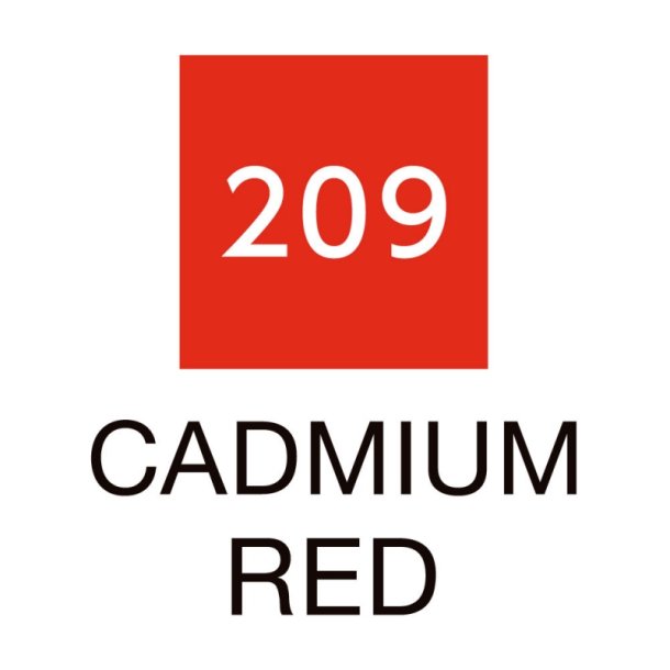 ZIG Clean Color Brush - Pen 209 - Kadmiumrd