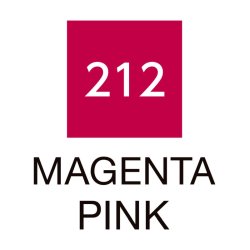 ZIG Clean Color Pensel - Pen 212 - Magenta lyserd