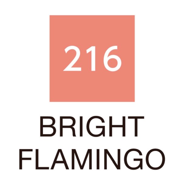 ZIG Clean Color Pensel - Pen 216 - Lys flamingo