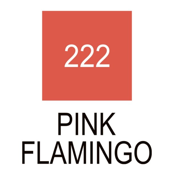ZIG Clean Color Pensel - Pen 222 - fluorescerende Pink Flamingo
