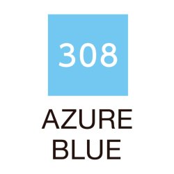 ZIG Clean Color Pensel - Pen 308 - Azur bl