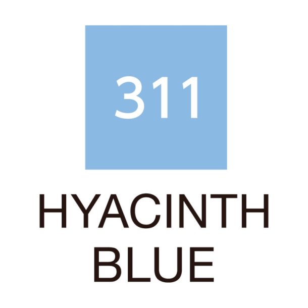 ZIG Clean Color Pensel - Pen 311 - Hyacint bl