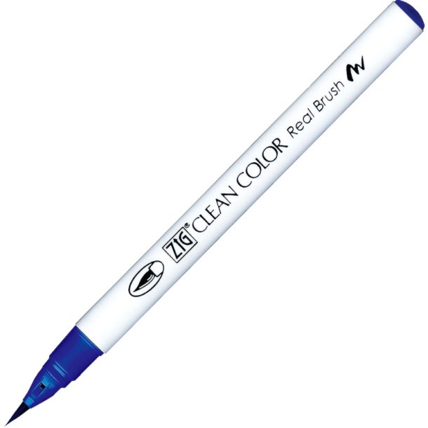 ZIG Clean Color Pensel - Pen 319 - Preussisk bl