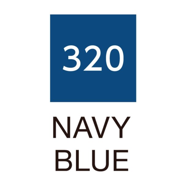 ZIG Clean Color Pensel - Pen 320 - Marine bl