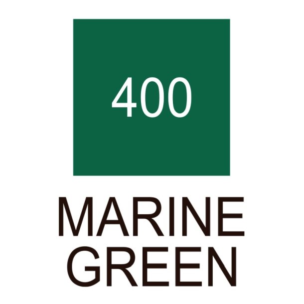 ZIG Clean Color Pensel - Pen 400 - fluorescerende Marine Grn