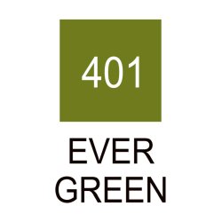 ZIG Clean Color Pensel - Pen 401 - Ever Green