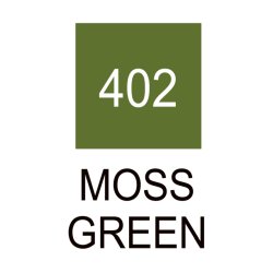 ZIG Clean Color Pensel - Pen 402 - Mosgrn
