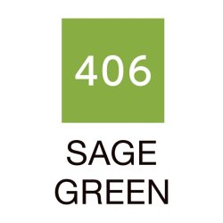 ZIG Clean Color Pensel - Pen 406 - Sage bl