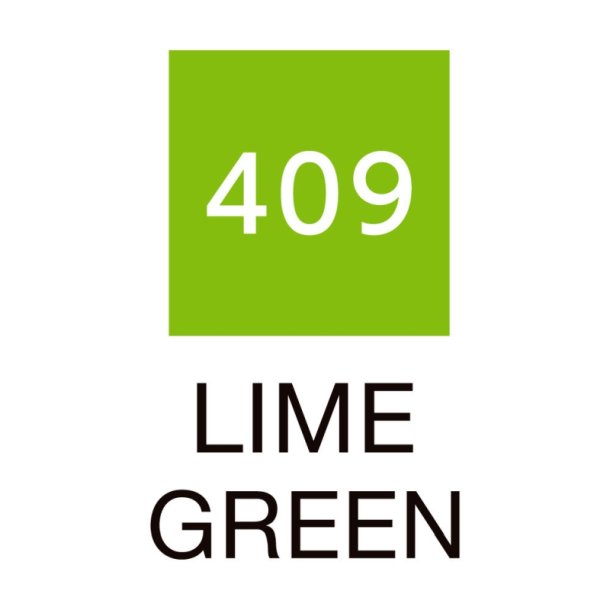 ZIG Clean Color Pensel - Pen 409 - Lime grn