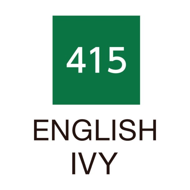 ZIG Clean Color Pensel - Pen 415 - Engelsk efeu