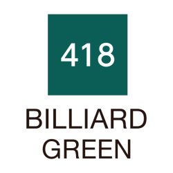 ZIG Clean Color Pensel - Pen 418 - Billard grn