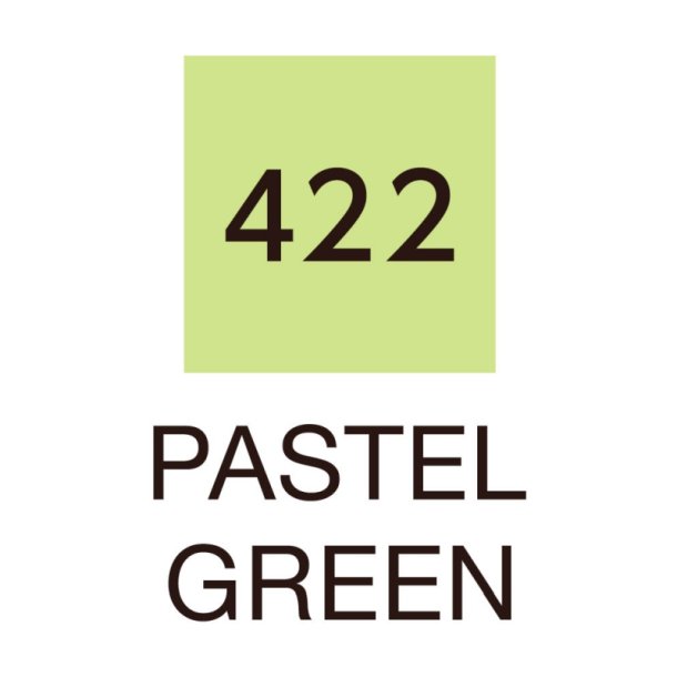 ZIG Clean Color Pensel - Pen 422 - Pastel grn