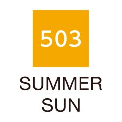 ZIG Clean Color Pensel - Pen 503 - Sommer sol