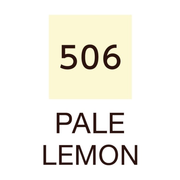 ZIG Clean Color Pensel - Pen 506 - Bleg Lemon
