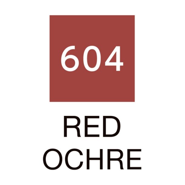 ZIG Clean Color Pensel - Pen 604 - Rd okker