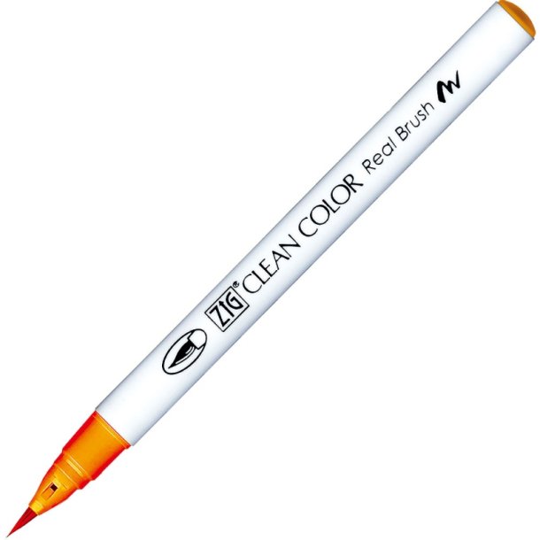 ZIG Clean Color Pensel - Pen 702 - Mandarin orange