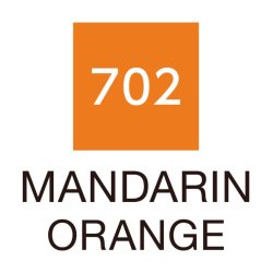 ZIG Clean Color Pensel - Pen 702 - Mandarin orange