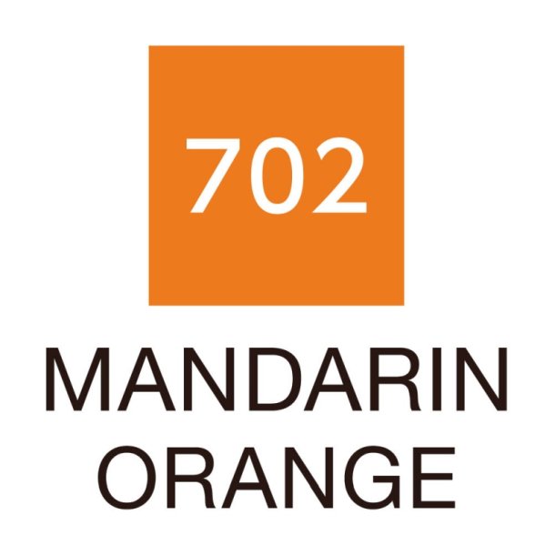 ZIG Clean Color Pensel - Pen 702 - Mandarin orange
