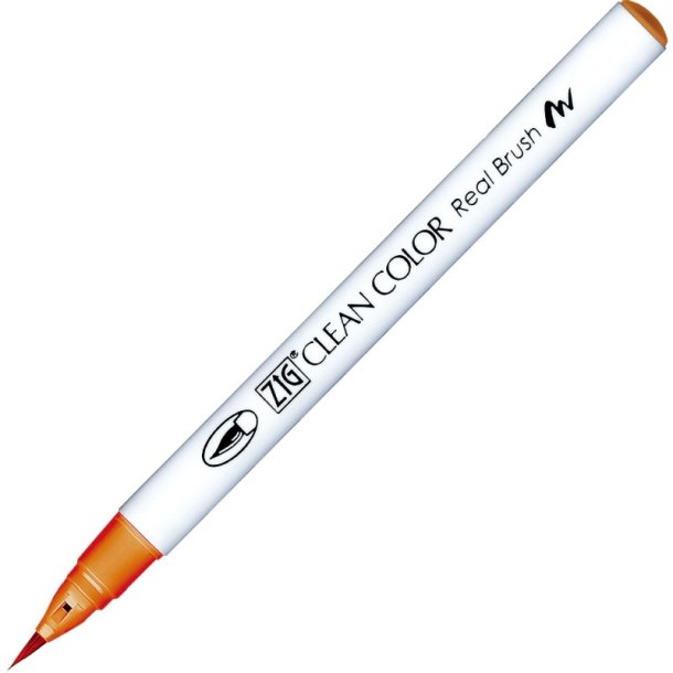 ZIG Clean Color Pensel - Pen 703 - Cadmium orange