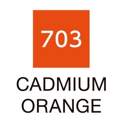 ZIG Clean Color Pensel - Pen 703 - Cadmium orange