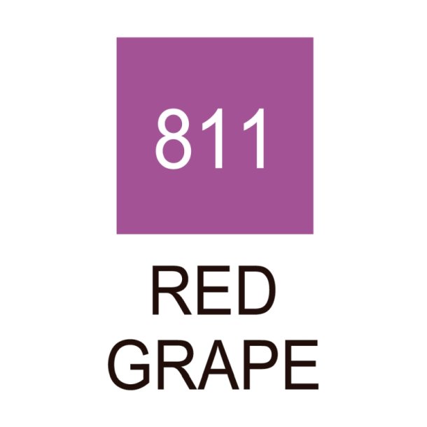 ZIG Clean Color Pensel - Pen 811 - Rd drue