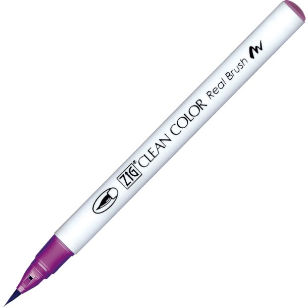 ZIG Clean Color Pensel - Pen 812 - Dyb rd drue