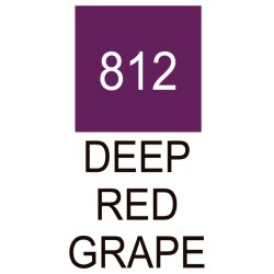 ZIG Clean Color Pensel - Pen 812 - Dyb rd drue