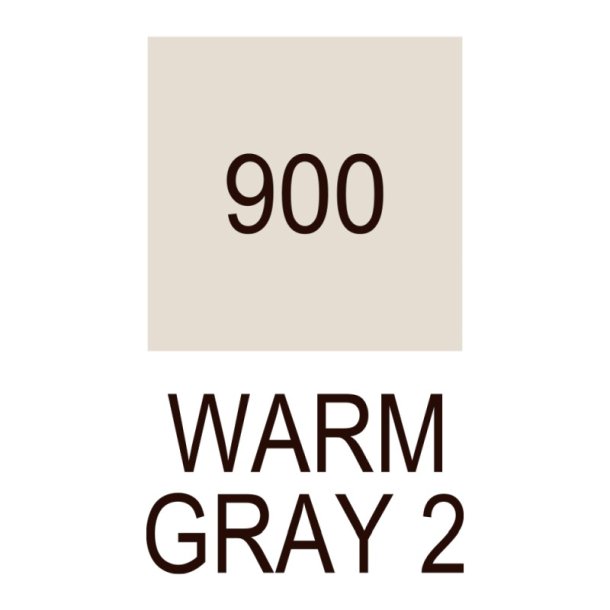 ZIG Clean Color Pensel - Pen 900 - fluorescerende Varm Gr 2