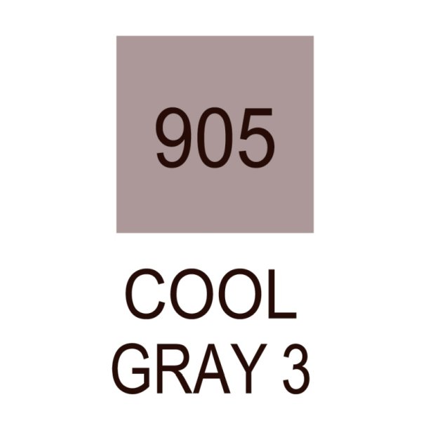 ZIG Clean Color Pensel - Pen 905 - Cool Grey 3