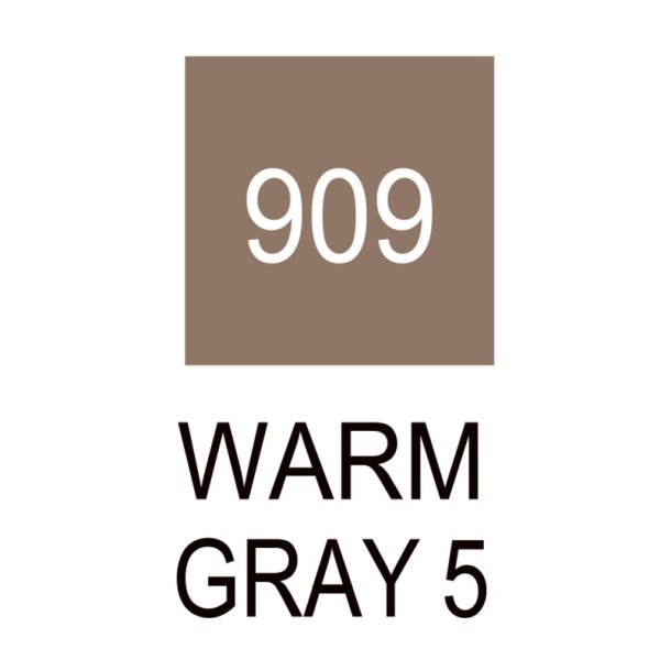 ZIG Clean Color Pensel - Pen 909 - Varm Gr 5