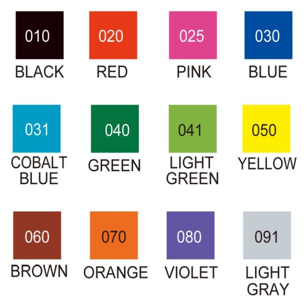 ZIG Clean Color Pen - Fin - St - med 12 farver