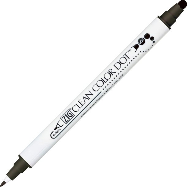 ZIG Clean Color DOT Pen - Sort