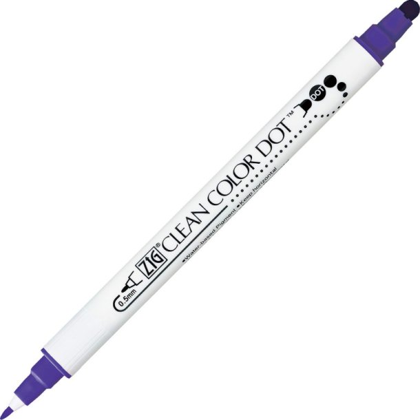 ZIG Clean Color DOT Pen - Viol