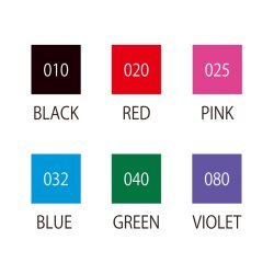 ZIG Clean Color DOT 6 - st - 8 farver