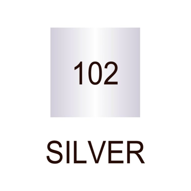 ZIG Clean Farve DOT Metallic - Slv