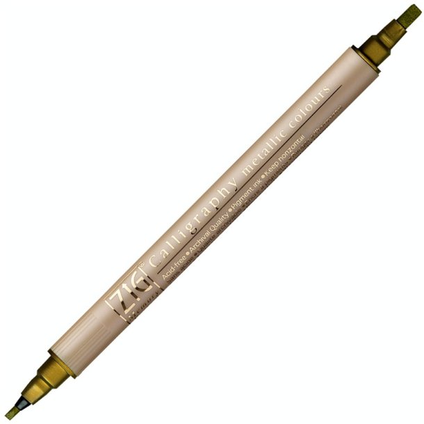 ZIG Kalligrafi Metallic - MS-8400 guld