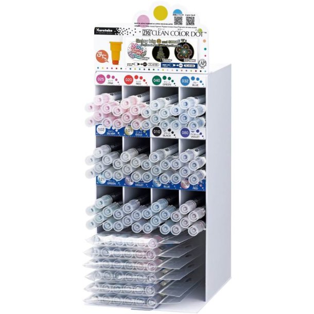 ZIG Clean Color DOT display - med 112 stk.