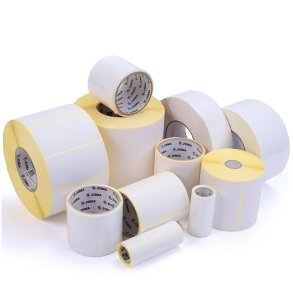 Zebra - 3004817 - Hvid - Self-adhesive printer label - Paper - Thermal transfer - Permanent - Universal