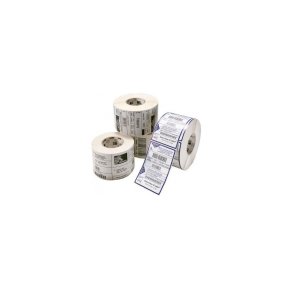 Zebra - Z-Perform 1000D - Hvid - Permanent Adhesive - Die-cut label - Roll - Paper - Direct thermal