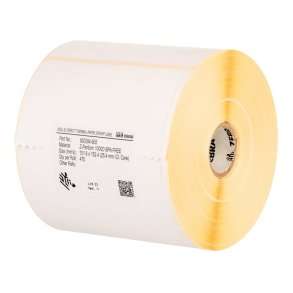 Zebra - Z-Perform 1000T - Hvid - Self-adhesive printer label - Die-cut label - Roll - Paper - Thermal transfer