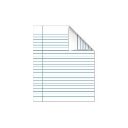 Bantex Skolehfte - 17x21 cm linjeret - 24 linjer - 32 blade - Antracitgr - Ecolabel