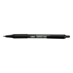 BIC kuglepen Soft Feel Clic Grip - 1,0mm - sort