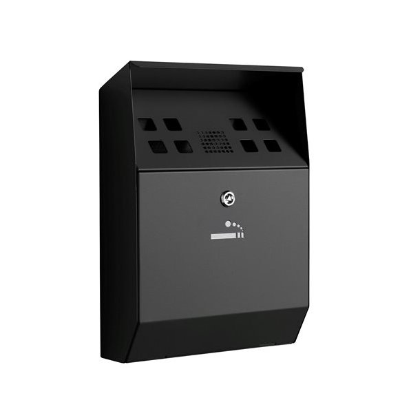 Askebger William, H 350 mm, sort