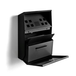 Askebger William, H 350 mm, sort