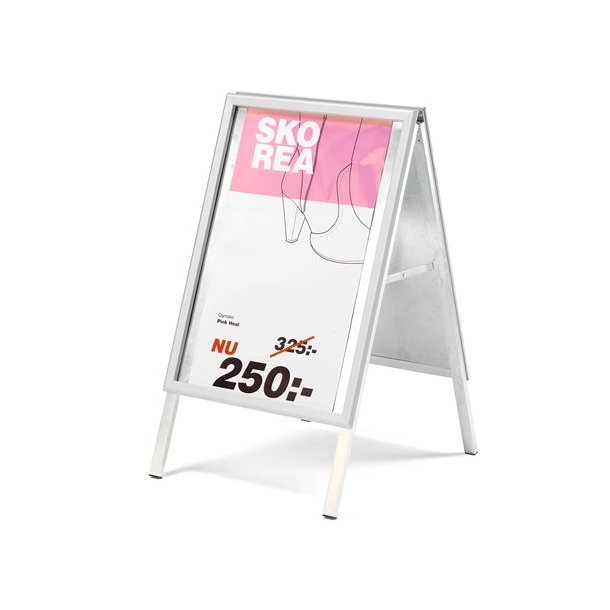 Gadeskilt - 500x700 mm - aluminium - alu lakeret